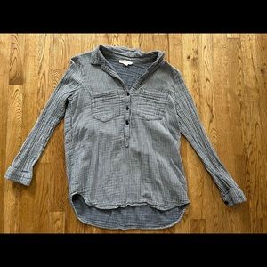 BEACHLUNCHLOUNGE 3/4 Button down